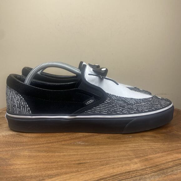 VANS Other - Vans Nightmare Before Christmas Jack Skellington Mens Black White Size 11 Shoes